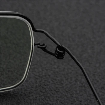 Titan Optické Brýle Rám Krátkozrakost Brýle Unisex Brýle, Předpis Brýlí Obchodní ŽÁDNÝ Šroub Rámu Brýlí