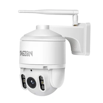 TMEZON PTZ IP 1080P Bezpečnostní Kamera IR Cut Noční Vidění, E-mail Alarm, 2-Way Audio Povětrnostním vlivům Dozor, CCTV Kamery