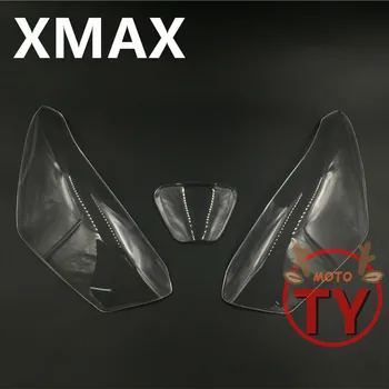 Transparentní a jasné, XMAX Novou Motorku Pro Yamaha X MAX 300 2016 2017 2018 Světlometů Obrazovky Ochranný Kryt stínidlo