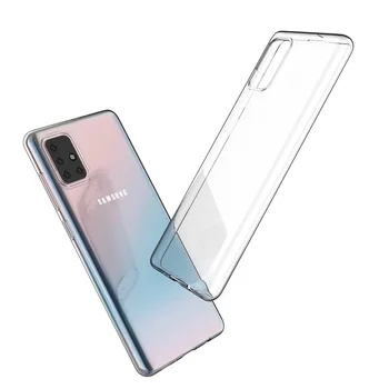 Transparentní silikonové pouzdro pro Samsung а71