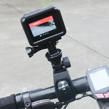 TUYU Gopro Příslušenství Kolo Motocykl Řídítka řídítka Fotoaparát Hora+Stativ Adaptér Pro Gopro Hero4 3 Go Pro sjcam sj4000