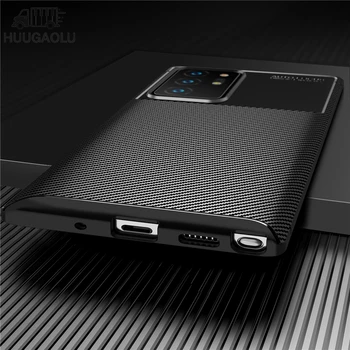 Uhlíkových Vláken Luxusní Pouzdro Pro Samsung Galaxy Note 20 Ultra Případě S10 S20 FE Silikonové Pro Samsung Galaxy Note 20 Ultra 5G Kryt
