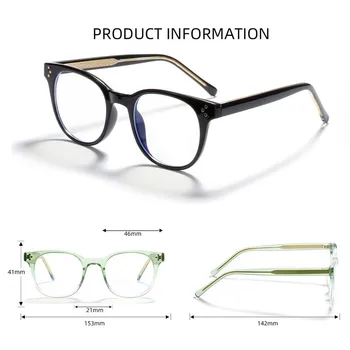 Ultralehká Anti Blue Light Rámu Brýlí Ženy Brýle Rám Počítač Brýle čiré Čočky Počítač Brýle, Optické Brýle