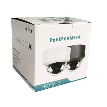 UniLook POE 5MP IP Kamera Venkovní Bezpečnostní Kamera Vestavěný Mikrofon, Noční Vidění Kompatibilní s Hikvision CCTV Kamery ONVIF H. 265