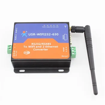 USR-WIFI232-630 Sériové RS232, Rs485 k WI-fi a Ethernet Server Converter, 2 TCP/IP Port podporuje Kabelové sítě Ethernet Převodovka