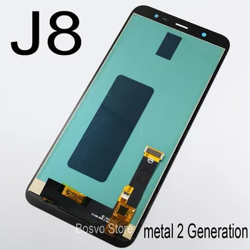 Velkoobchodní 10 Ks/lot pro samsung J8 2018 LCD Displej s Touch Digitizer Shromáždění J810 incell