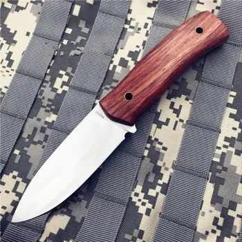 Venkovní rovný nůž 60HRC 8Cr17mov camping přežití nůž multi-účel taktické rovný nůž venkovní nástroje