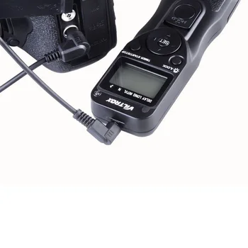 Viltrox LCD Timer Dálkové Spouště Ovládací Kabel Kabel pro Nikon D3100 D5600 D5300 D5500 D610 D7200 D90 D7100 D750 DSLR