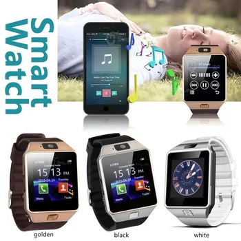 Vodotěsné Muži Ženy Sportovní Chytré Hodinky, Smartphone, Volat, SMS Fotografii Bluetooth Náramek Alarm GPS HD Módní Hudební Smartwatch