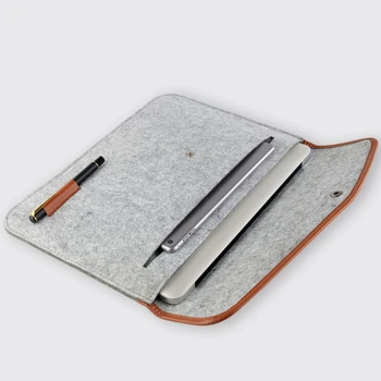 Vysoce Kvalitní Notebook Laptop Vlněné Plsti Sleeve Bag pro Macbook Air 11