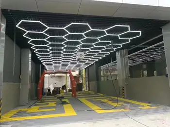 Vzorek Hexagonální Voštinové světla pro Auto Koupelny Showroom Design led lineární Led Lampa