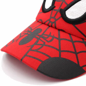 Výšivky Děti, Baseballové Čepice Spider Man Sun Hat Ok Kreslený Nastavitelný Hip-hop Čepice Prodyšná Letní Venkovní Dětské Klobouky