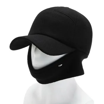 XdanqinX zimní pánské teplé klobouk tlusté baseball čepice pro muže, chrániče uší, klobouky senior tátův klobouk Nové příležitostné značky klobouk snapback cap