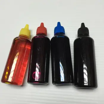 YOTAT 4*100 ml Dye ink refill kit pro HP inkoustové kazety nebo CISS