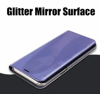 Zrcadlo Smart View Flip Pouzdro Pro Samsung Galaxy A21S Luxusní originální Magnetické fundas A21 S 21 SM A217 A217F Zadní Kryt Telefonu