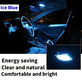 ZXCXZ 15ks Canbus LED Lampa Auto Žárovky vnitřního Obalu Sada Pro období 2010-BMW X1 E84 Mapu Dome Dveře Světlo Kufru