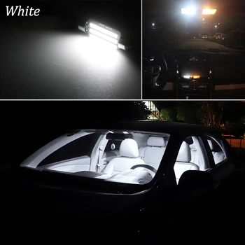 Žádné Chybové Bílá Canbus Pro Toyota Previa Estima ACR30 ACR50 LED Vnitřní Dome Mapa Světlo + osvětlení spz Kit